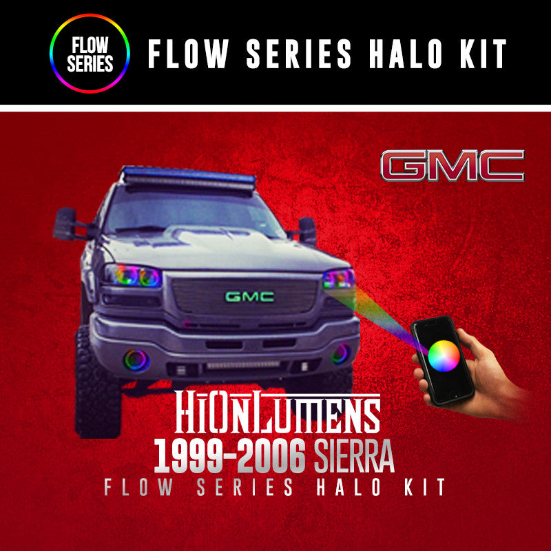 1999-2006 GMC Sierra Flow Series Halo Kit