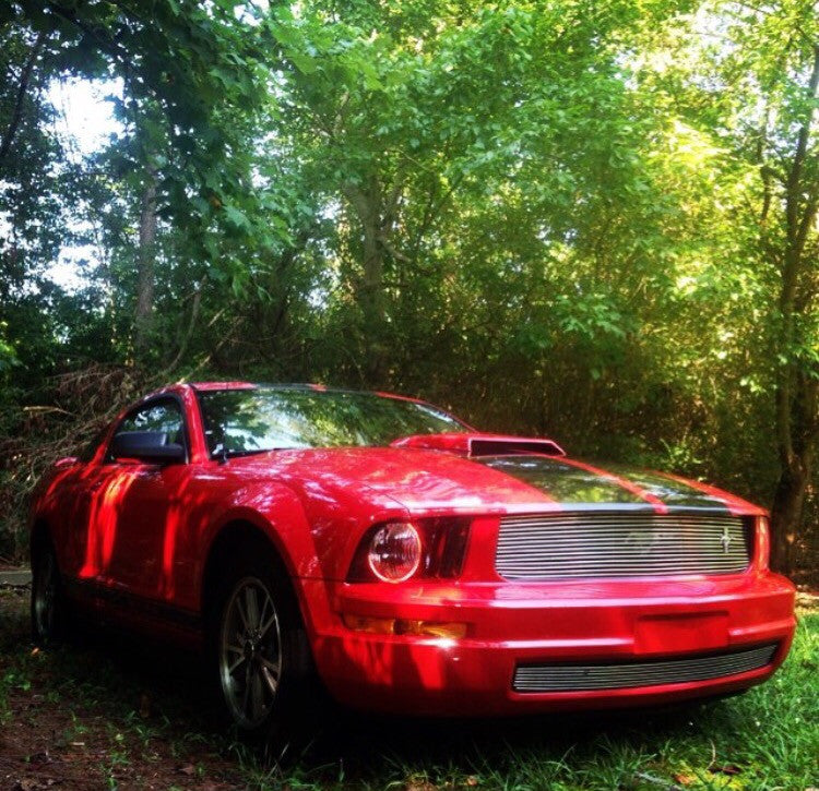 06 mustang halo headlights