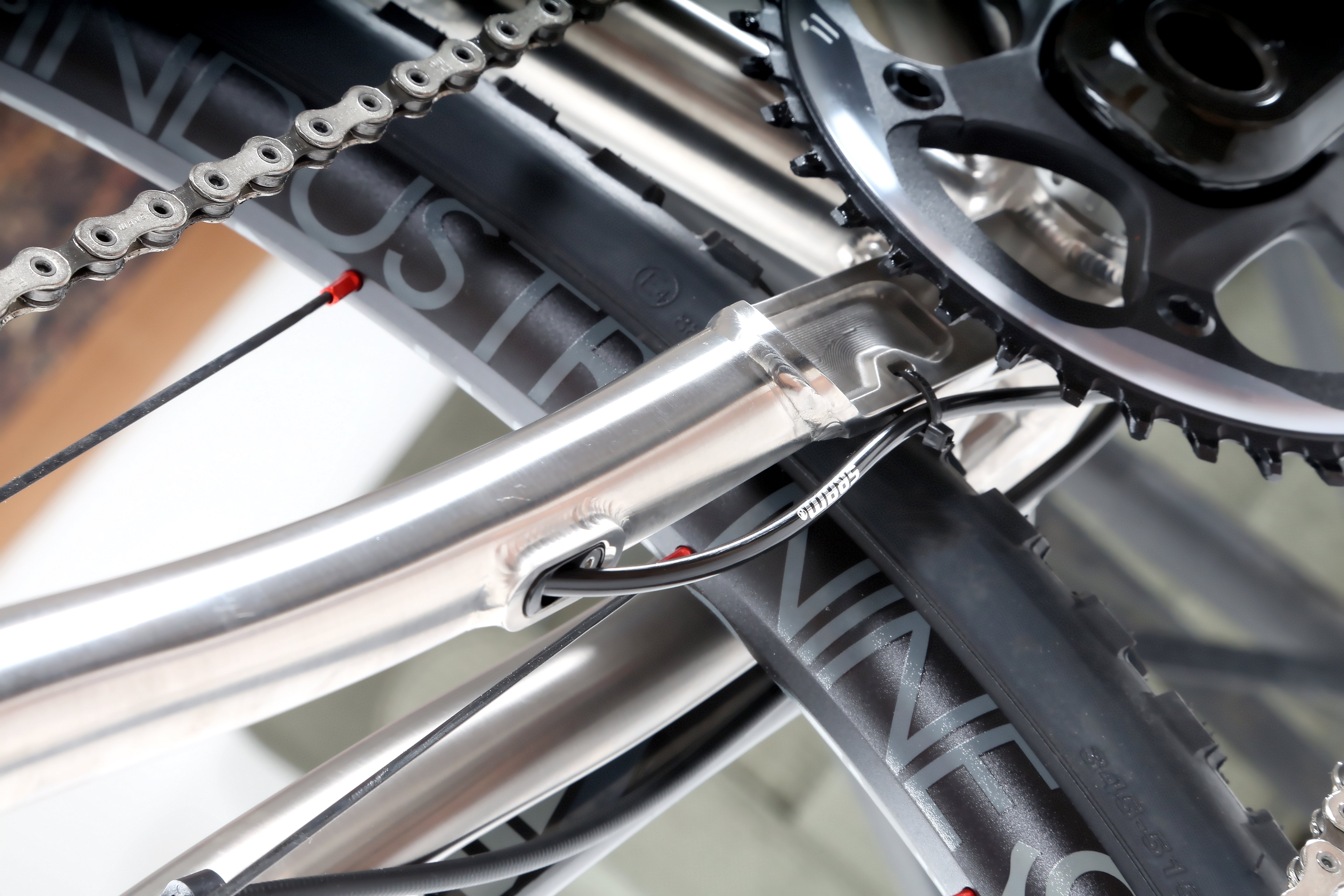 Knolly Cache chainstay details