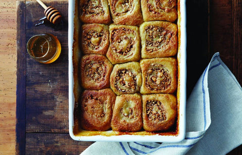 Honey Cashew Morning Buns