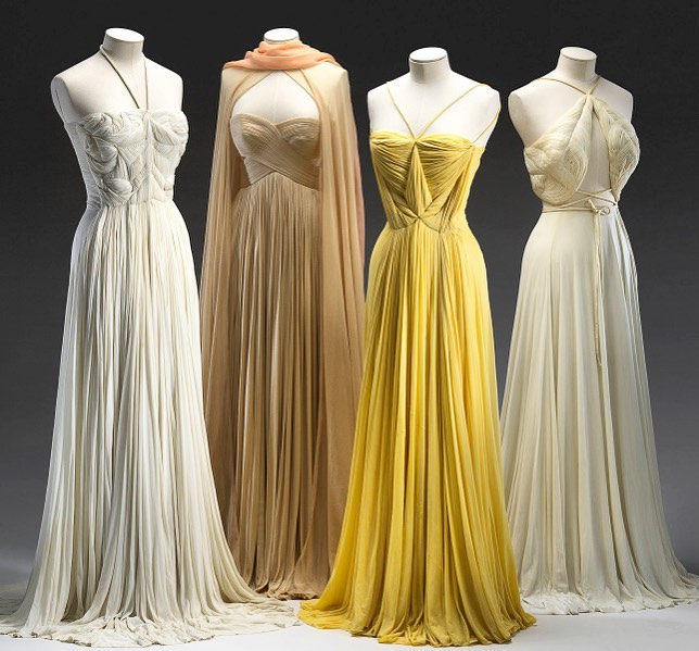 マダム・グレデザインの1930年代イブニングドレス