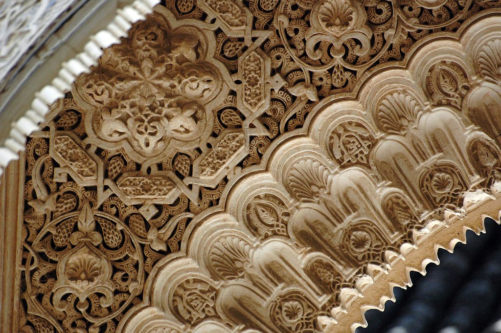 アルハンブラ宮殿のアラベスク模様装飾