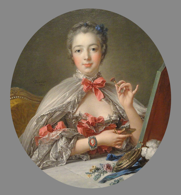 ポンパドール夫人の肖像画