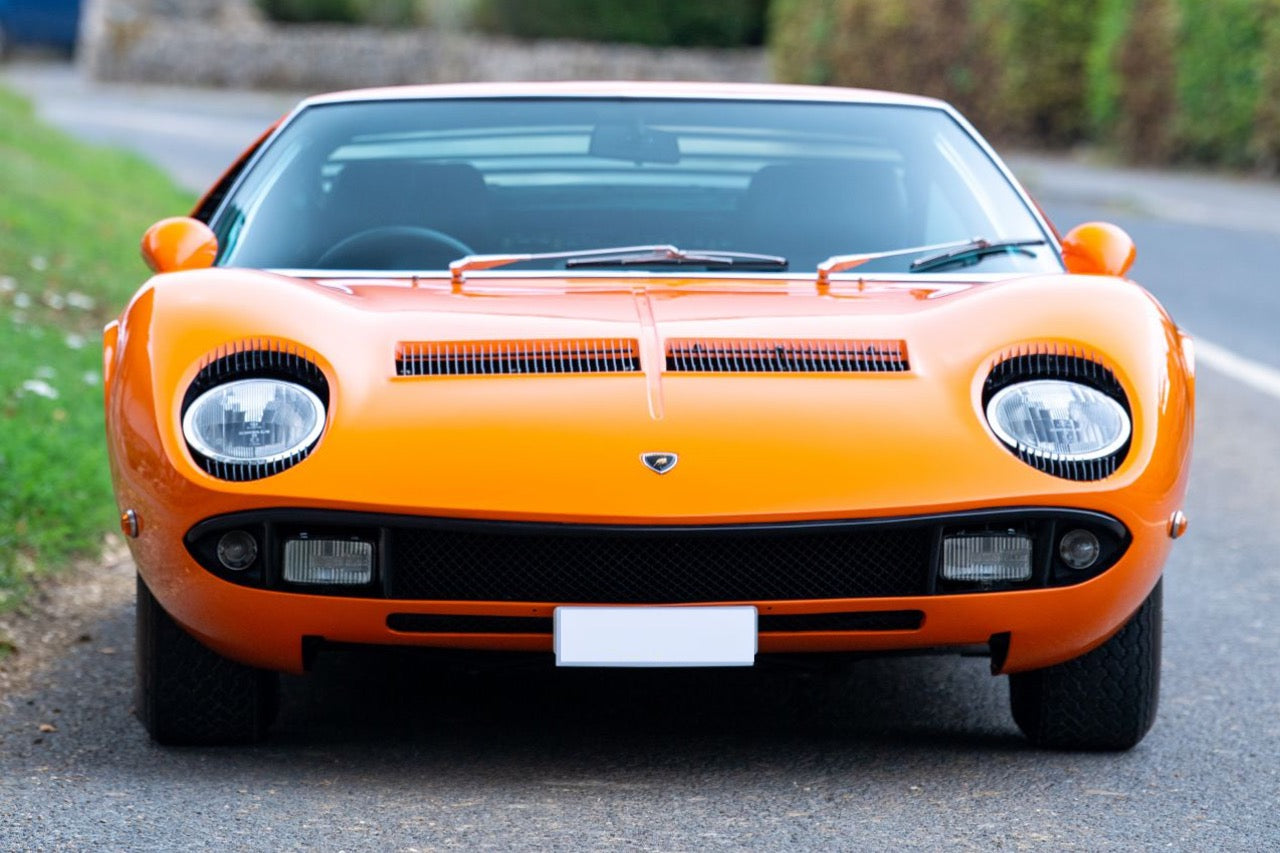 1969 Lamborghini Miura P400 S Right-Hand-drive – Mason & Sons