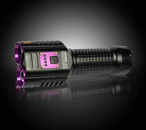 a UV flashlight