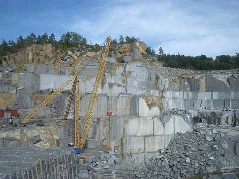 a photo of the quarry in norway