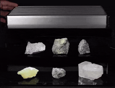 Fluorescent Mineral Display