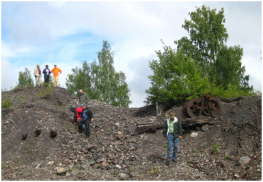 group at the garden dump