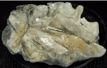 polylithionite crystals