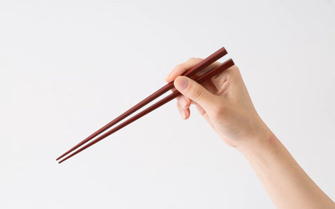 Japanese people use chopsticks to eat not only Japanese food but also a variety of other dishes.