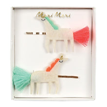  Meri Meri Unicorn with Tails Hair Slides