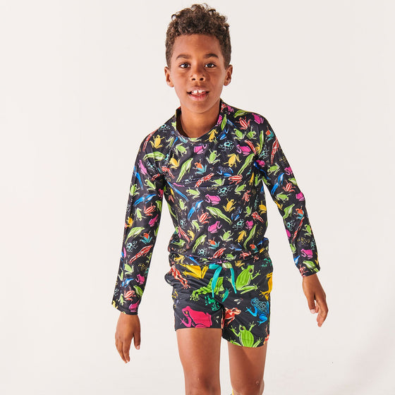 Kip & Co Mr Frog Rash Vest