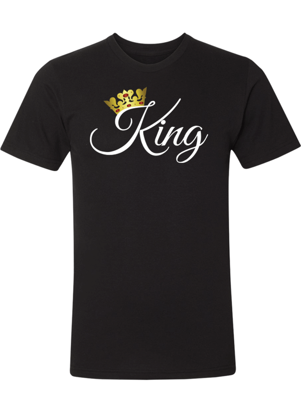 King & Queen - Couple Shirt & Racerback – Couples Apparel