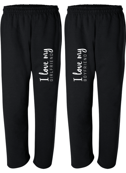 matching hoodies and sweatpants for couples