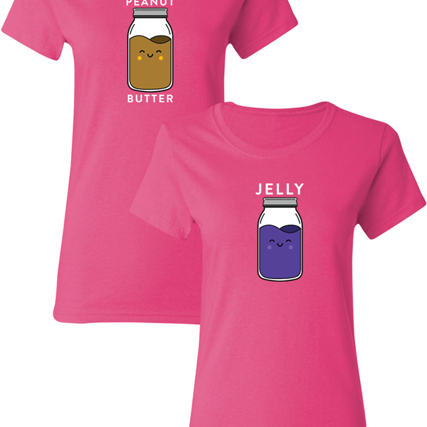 peanut butter and jelly shirt dresses