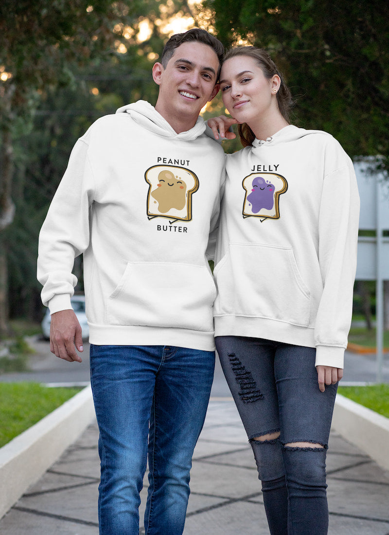 Download Peanut Butter & Jelly - Couple Hoodies - Couples Apparel