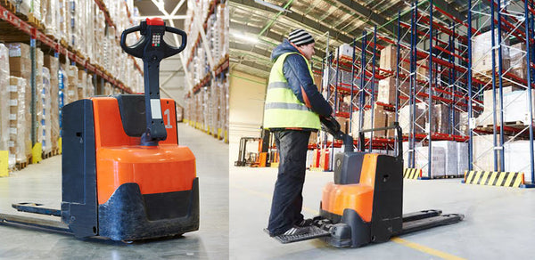 Electric pallet truck training