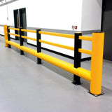 Safety barriers for warehouse safety