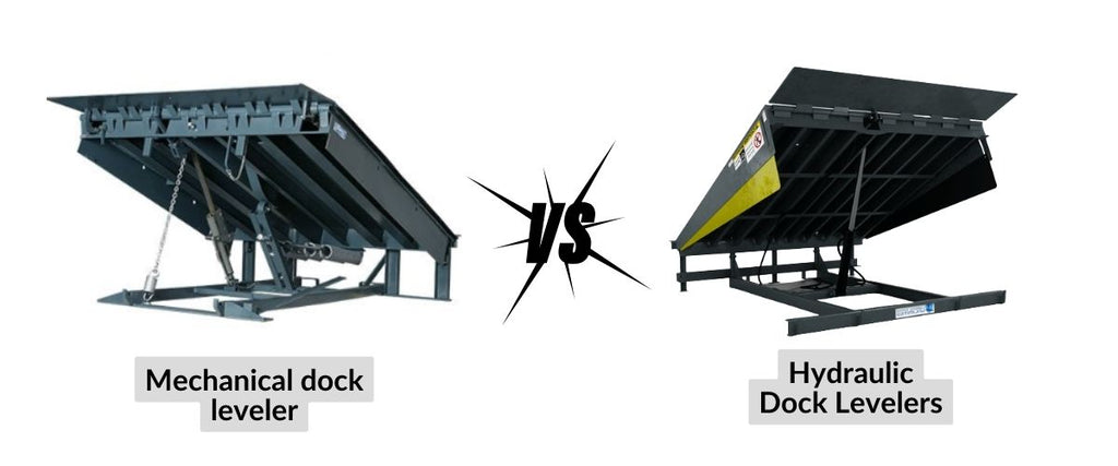 difference of manual and automatic dock leveler