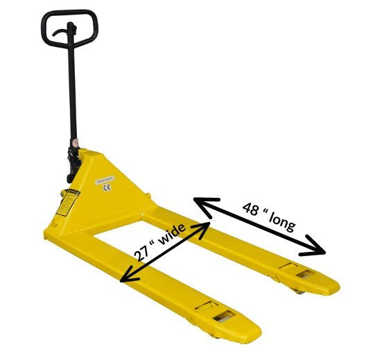 how wide is a pallet jack