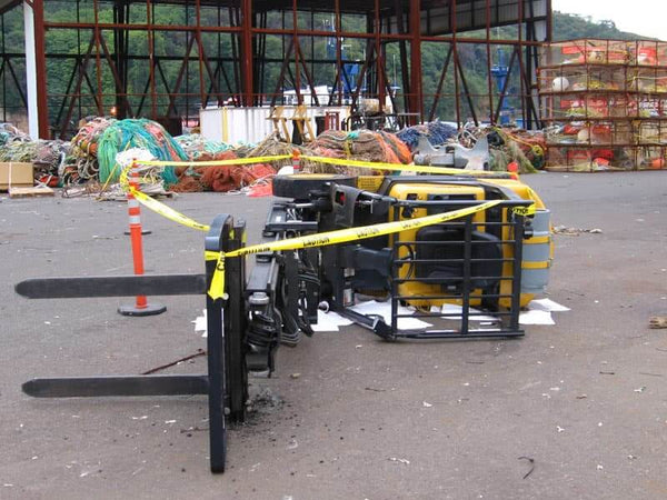 causes of forklift accidents in Canada