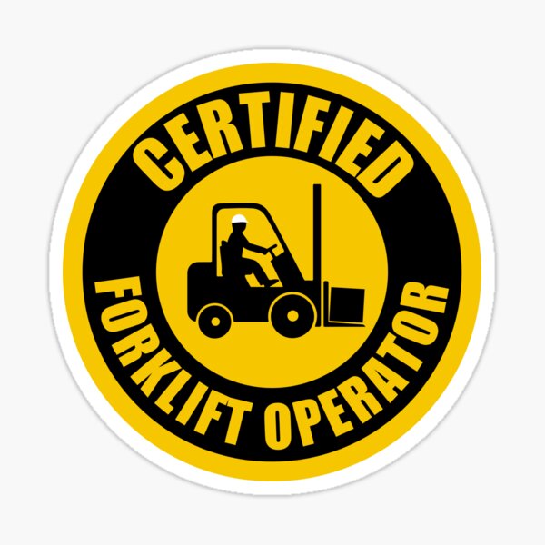 certified forklift operator