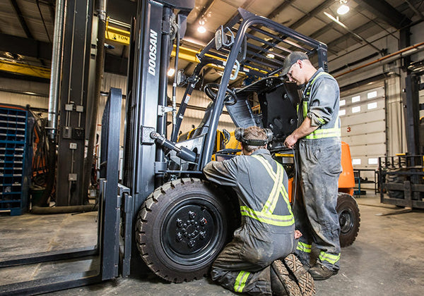 forklift inspection