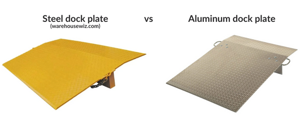 Plaque de quai en métal vs plaque de quai en aluminium