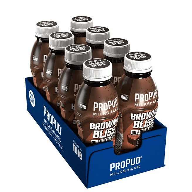 ProPud Protein Milkshake, 8x330 ml - Brownie Bliss