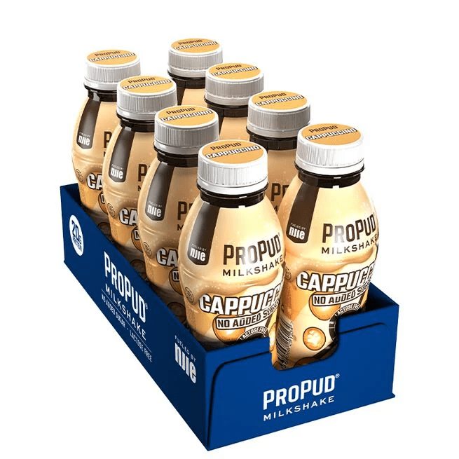 ProPud Protein Milkshake, 8x330 ml - Cappuccino