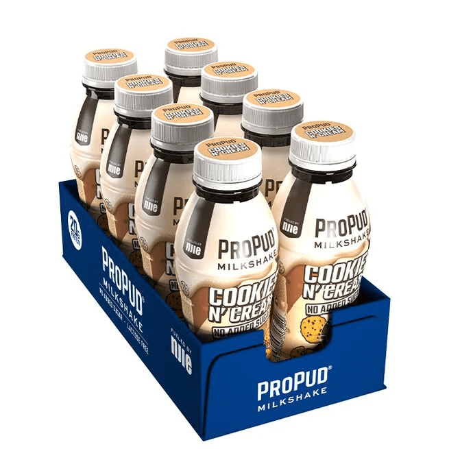 ProPud Protein Milkshake, 8x330 ml - Cookies and Cream