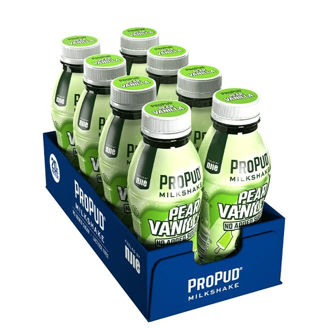 ProPud Protein Milkshake, 8x330 ml - Pear vanilla