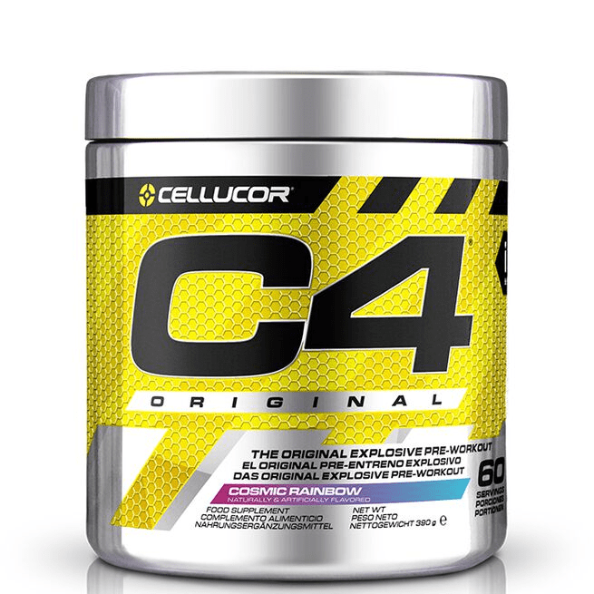 CELLUCOR C4 Preworkout, 60 servings - Cosmic Rainbow