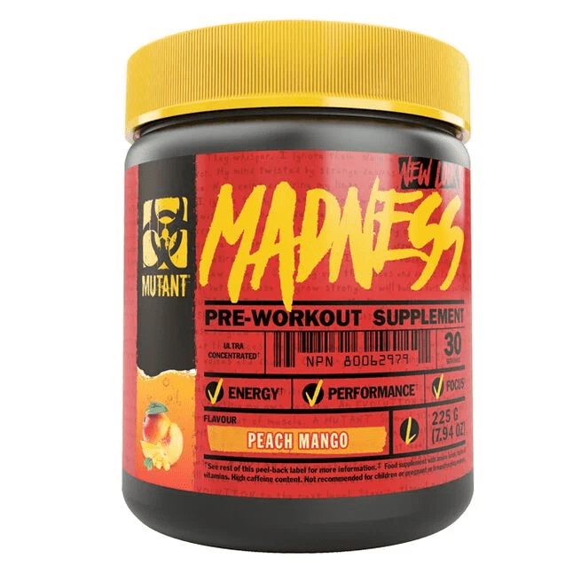 Mutant Madness PWO - 225g - Peach Mango