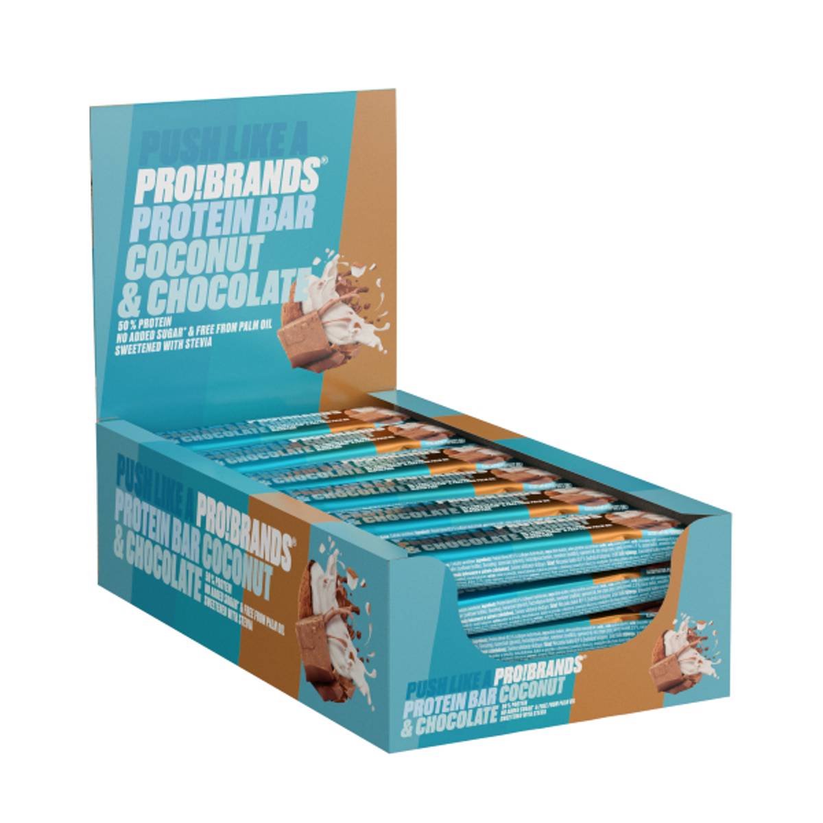 ProteinPro Bar 45g x 24stk - Coconut Chocolate