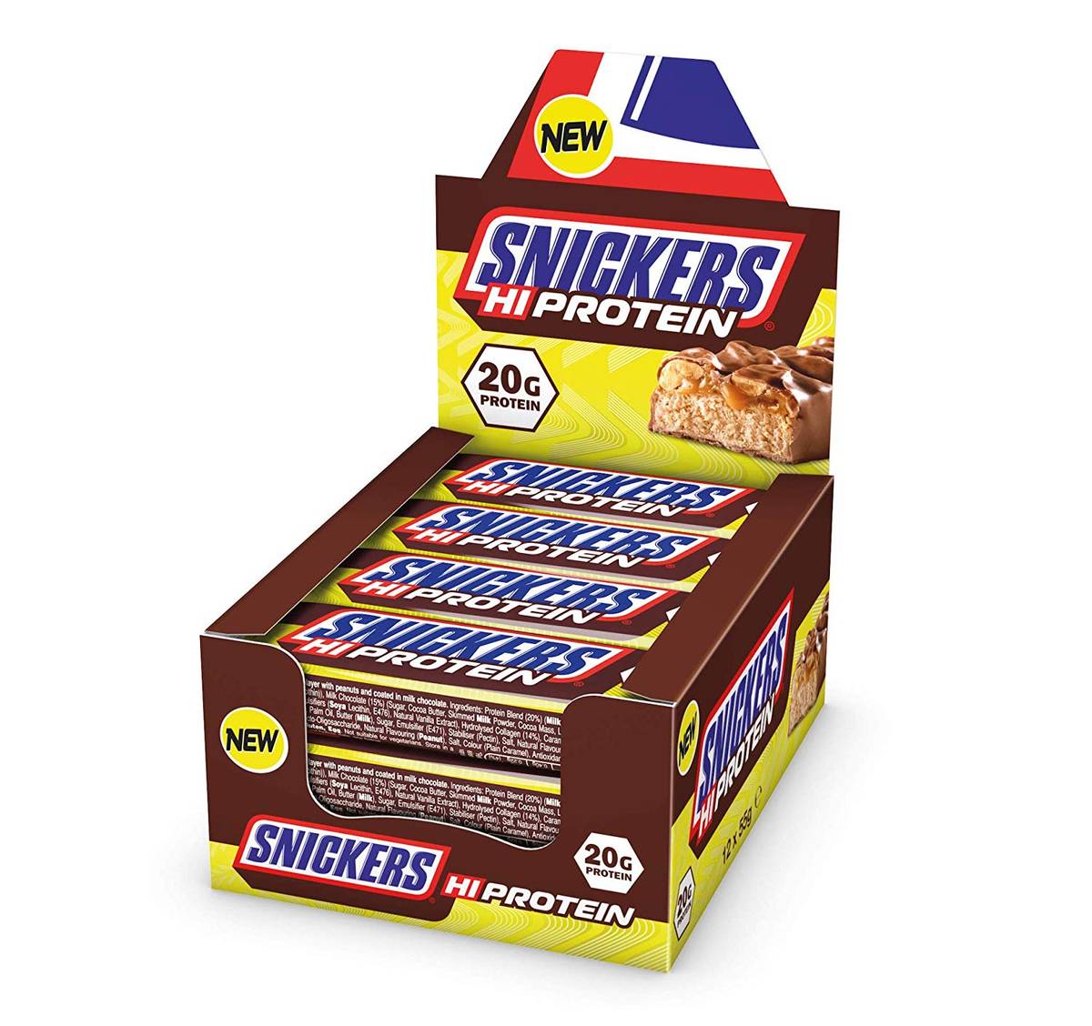 Snickers HiProtein Bar - 12x55g - Original