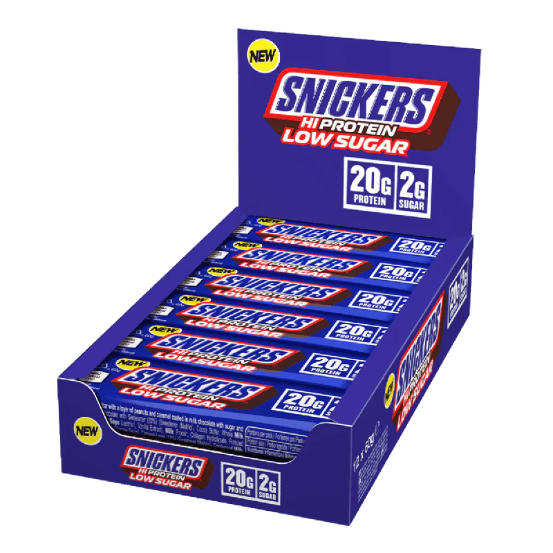 Snickers LOW SUGAR Protein bar, 57gx12 stk Orginal