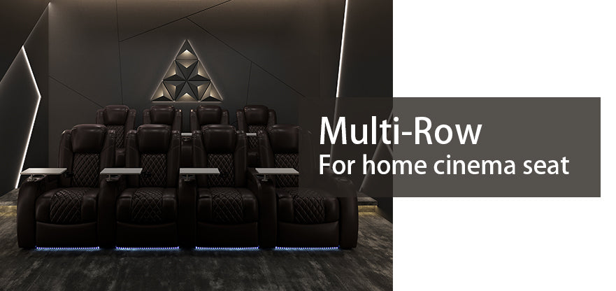 Home Theater Seating Multi-Row Seating Layout