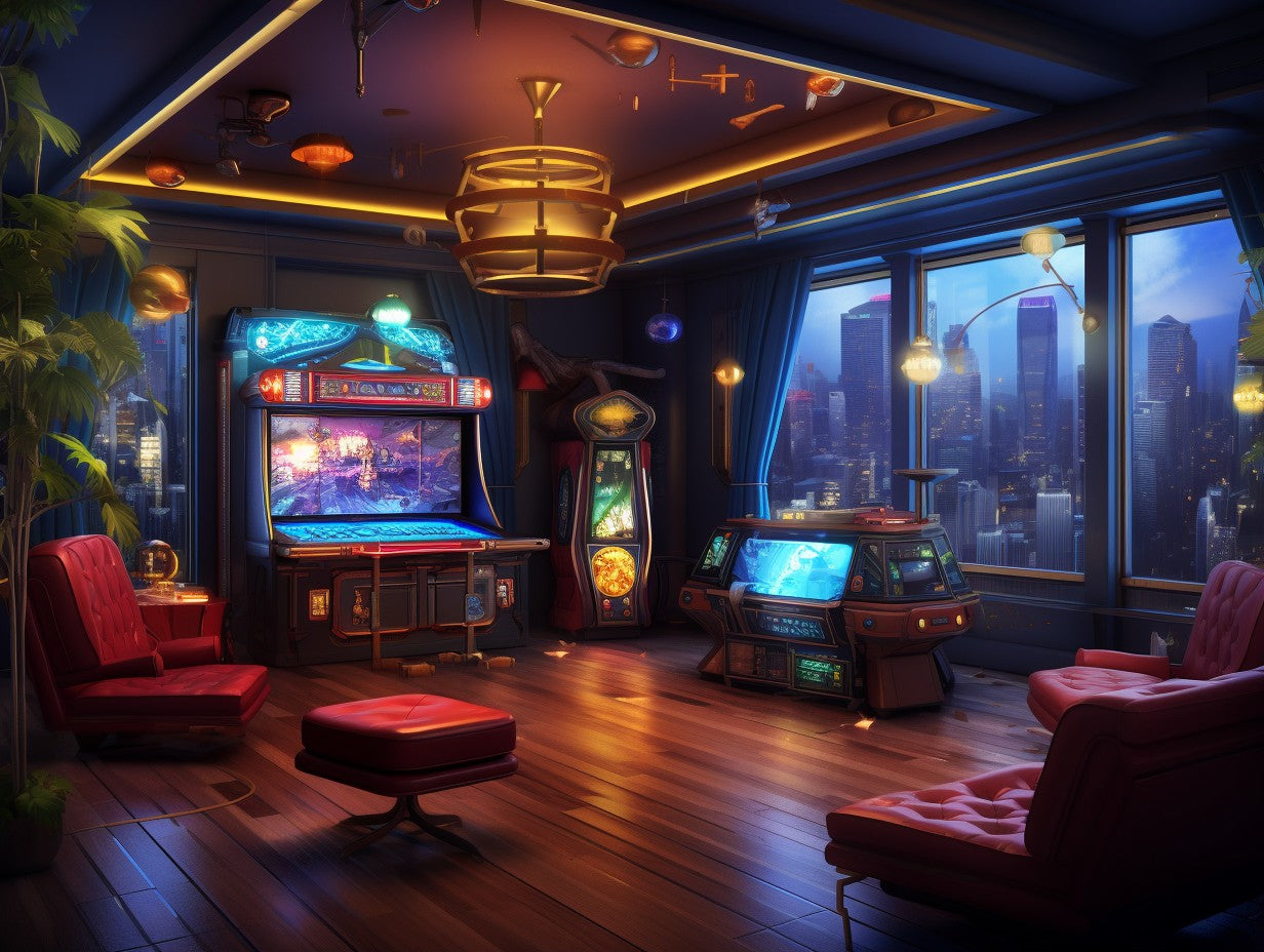 Sports Home Theater Room Game Room