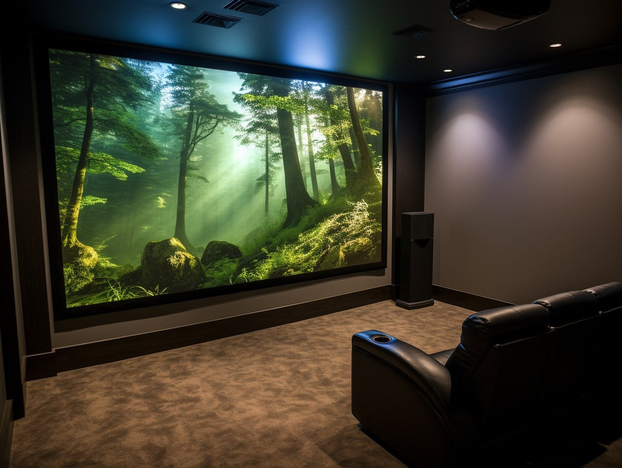 Projectors and Screens for Home Theaters
