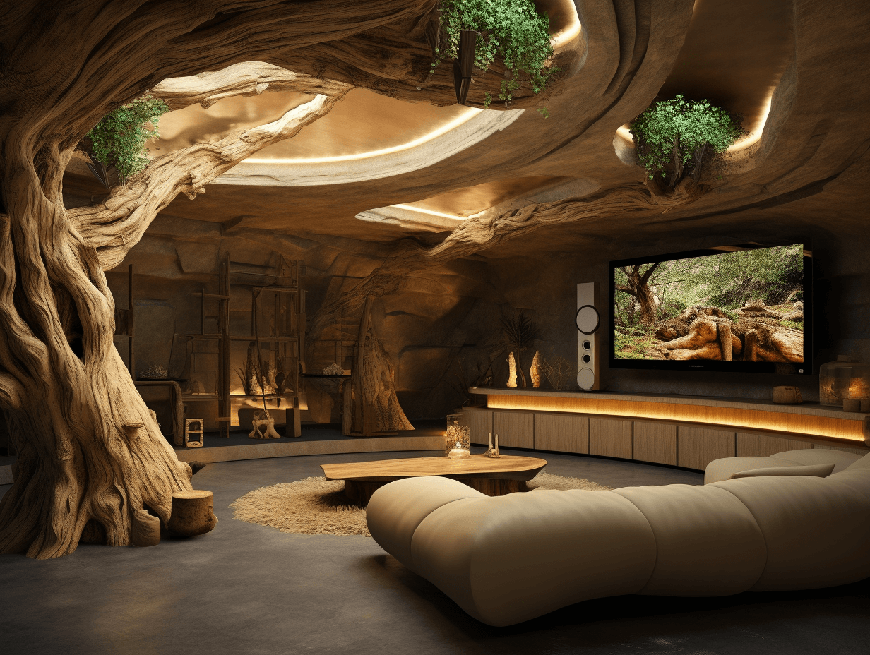 Natural Eco Style Home Theater