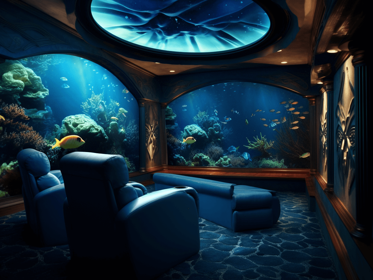 Ocean Adventure Style Home Theater