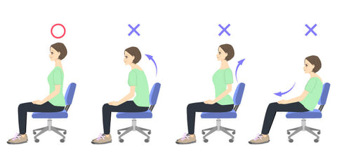 Influence of different sitting postures