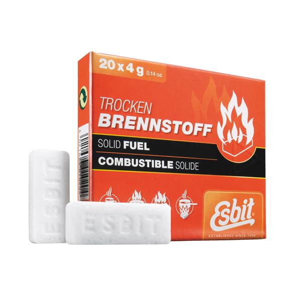 Combustible Alcool solide inflammable - Tablettes Esbit 8 x 27 g