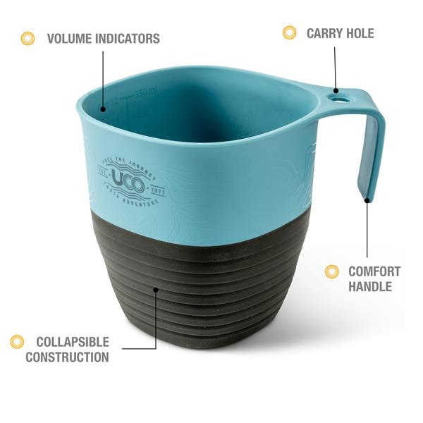 ECO COLLAPSIBLE CAMP CUP –
