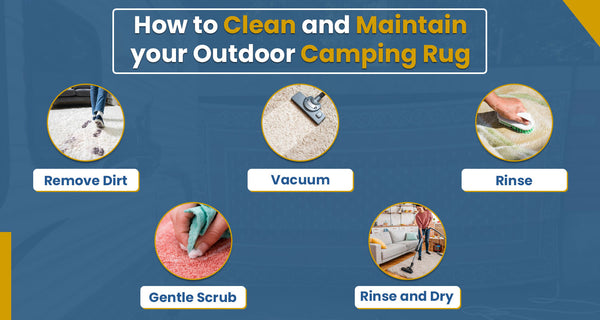 How to clean and maintain your outdoor camping rug
