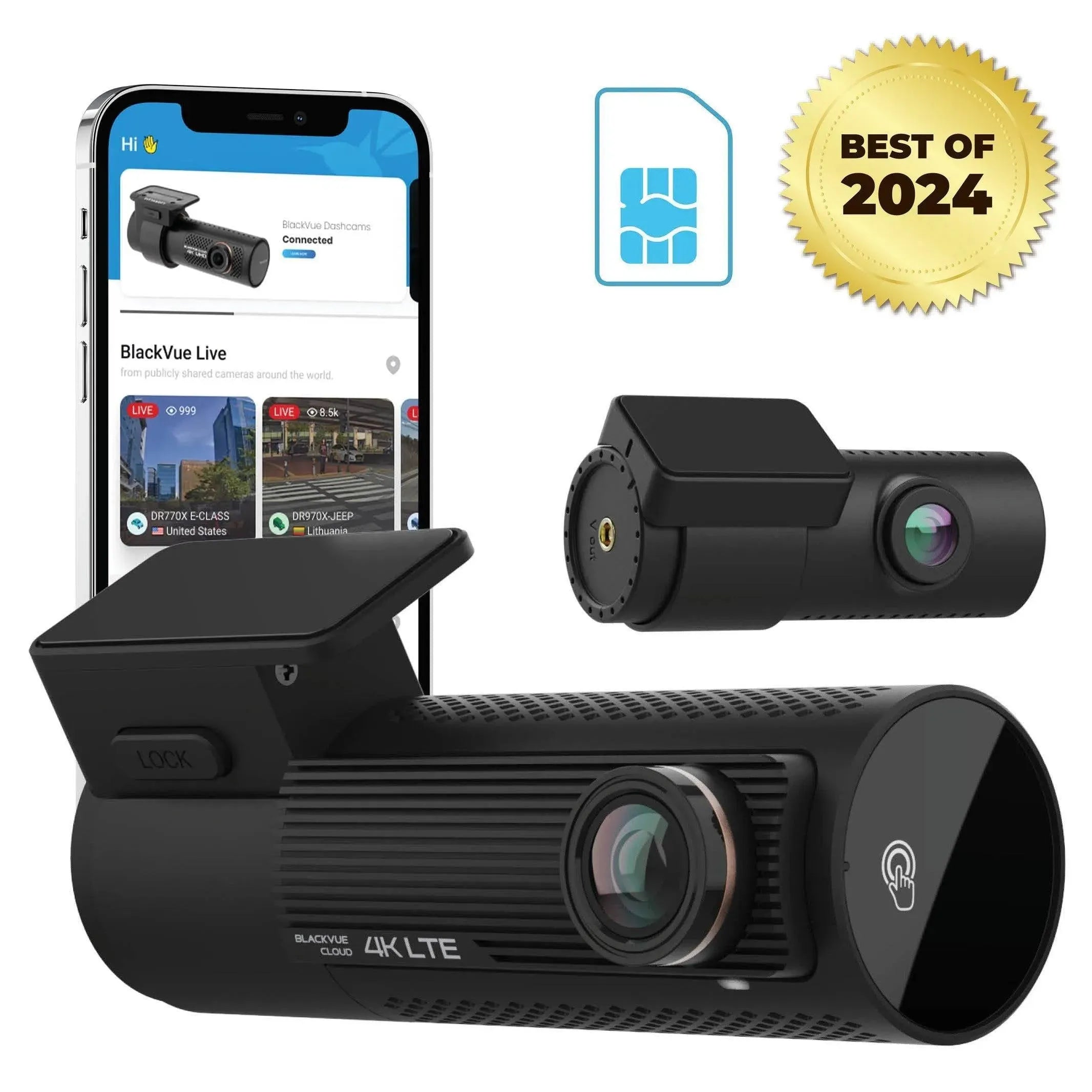 [REFURBISHED] BlackVue DR970X-2CH LTE Plus 4K UHD Cloud Dash Cam