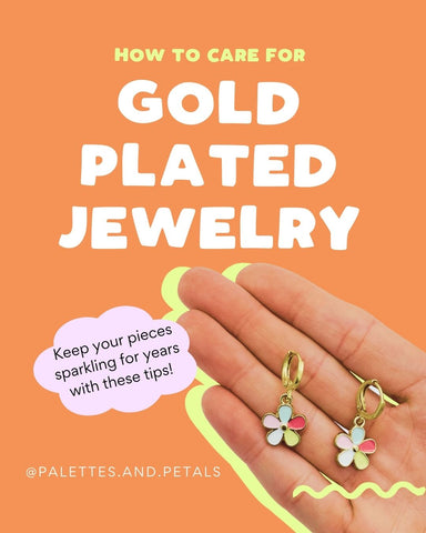 How to care for gold plated jewelry