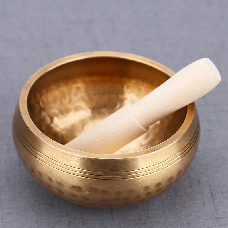 Hand Crafted Singing Bowl Set - AuraBloom.com product image