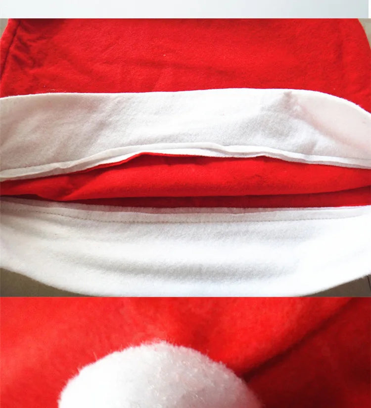 Festive Christmas Chair Back Covers - 1PC/6PCS - Image 4